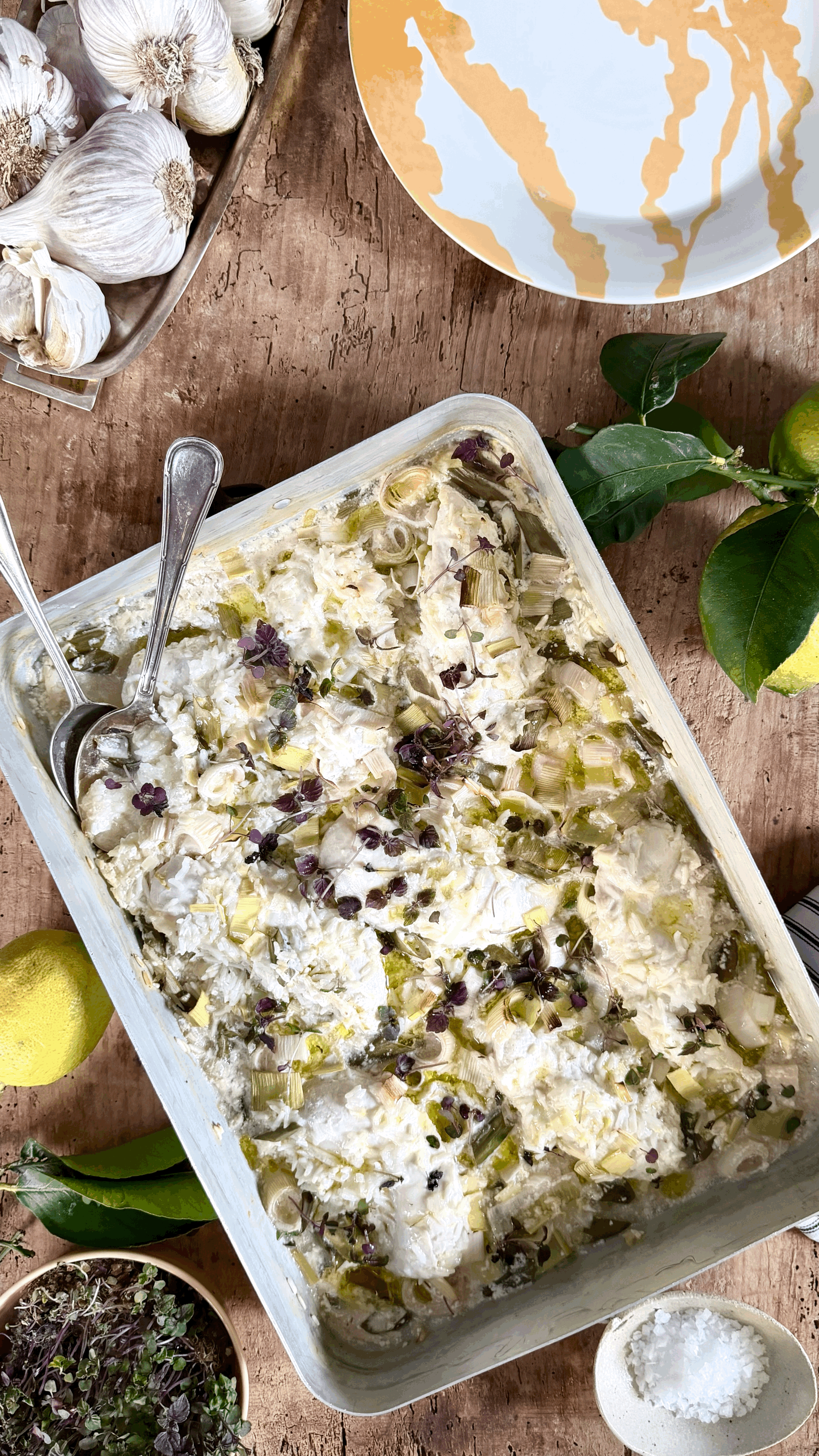 Lemon and Garlic Chicken Rice.
