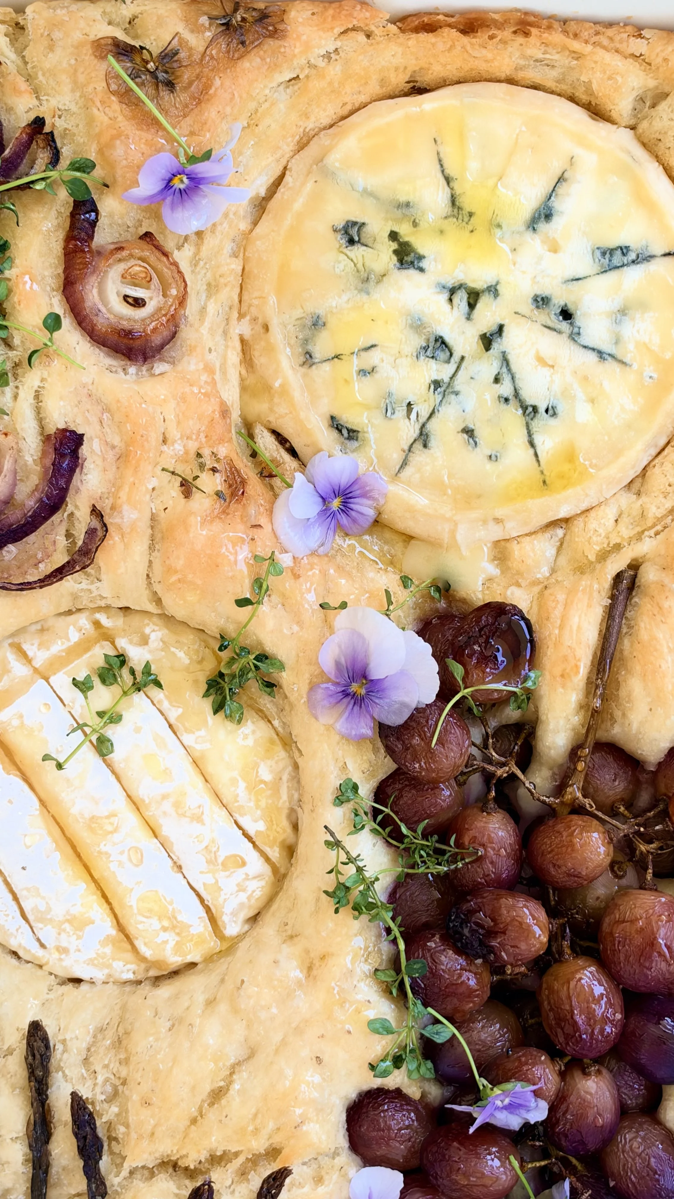 The Focaccia Cheese Board.