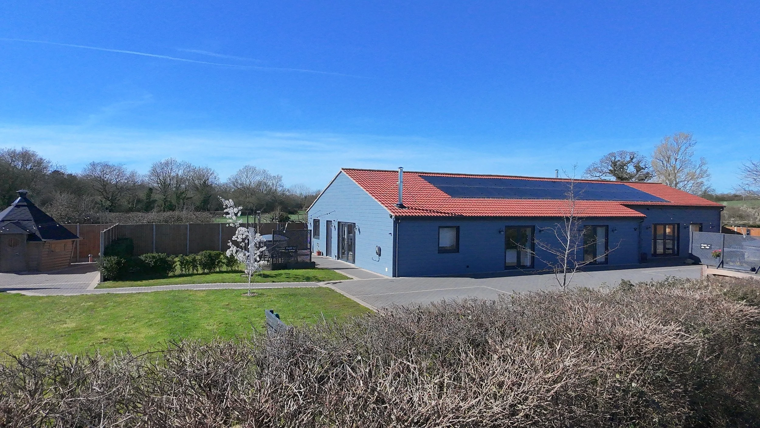 Level access, ecological specialist self catering accommodation 
