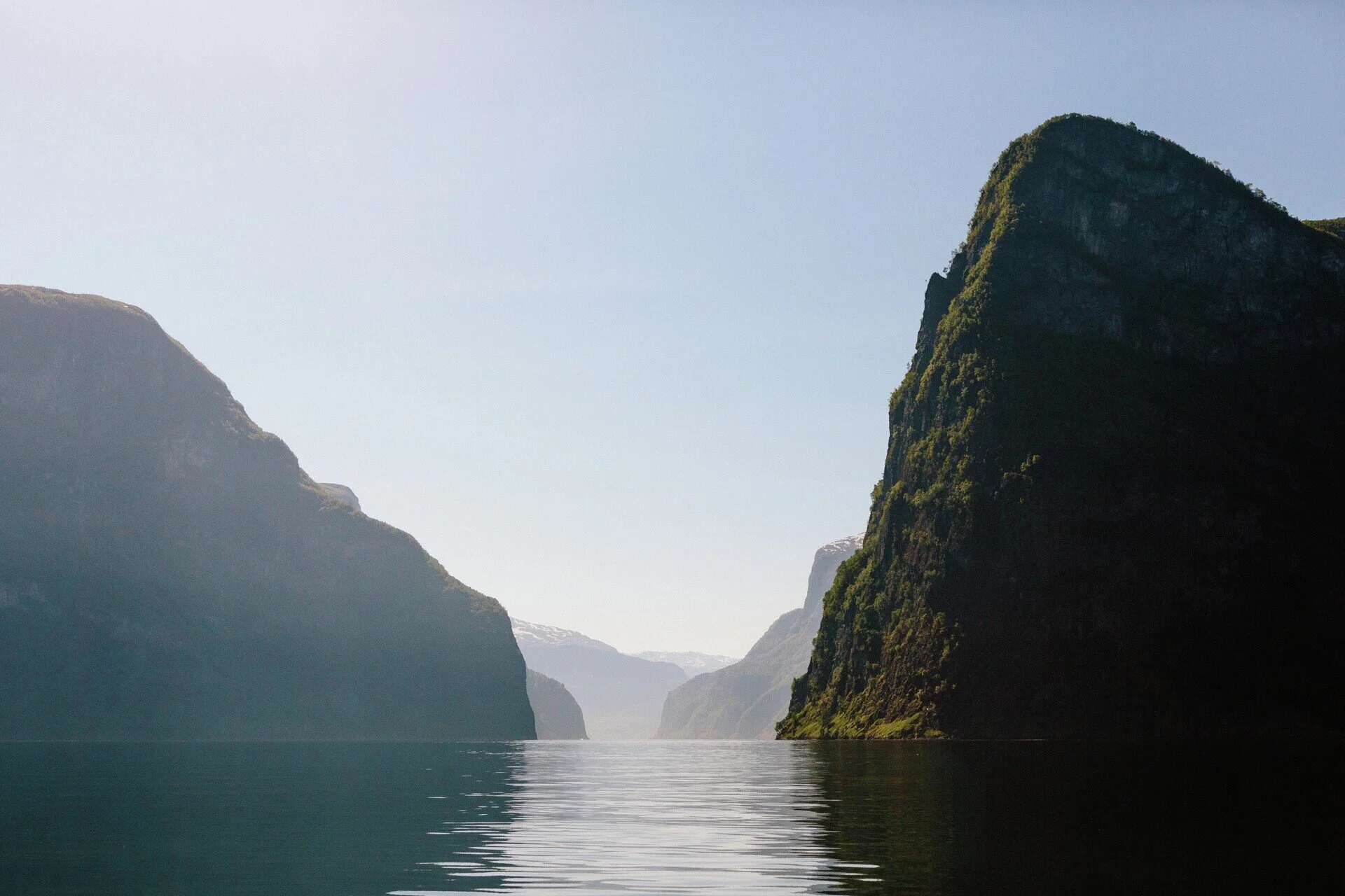 Cruise i ein verdsarvfjord