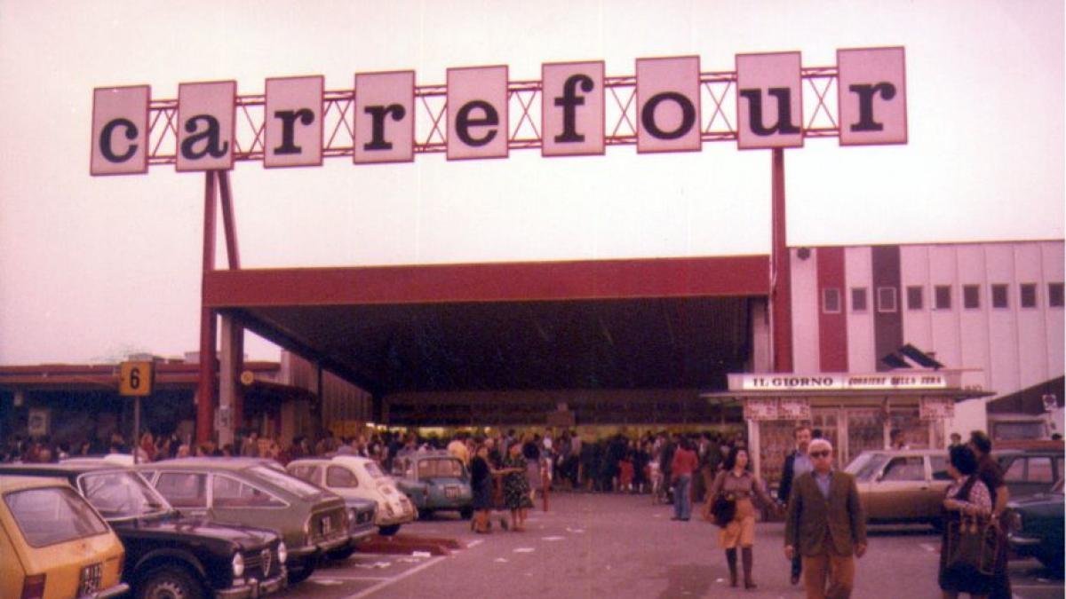 1972 - ingresso Carrefour di Carugate MI