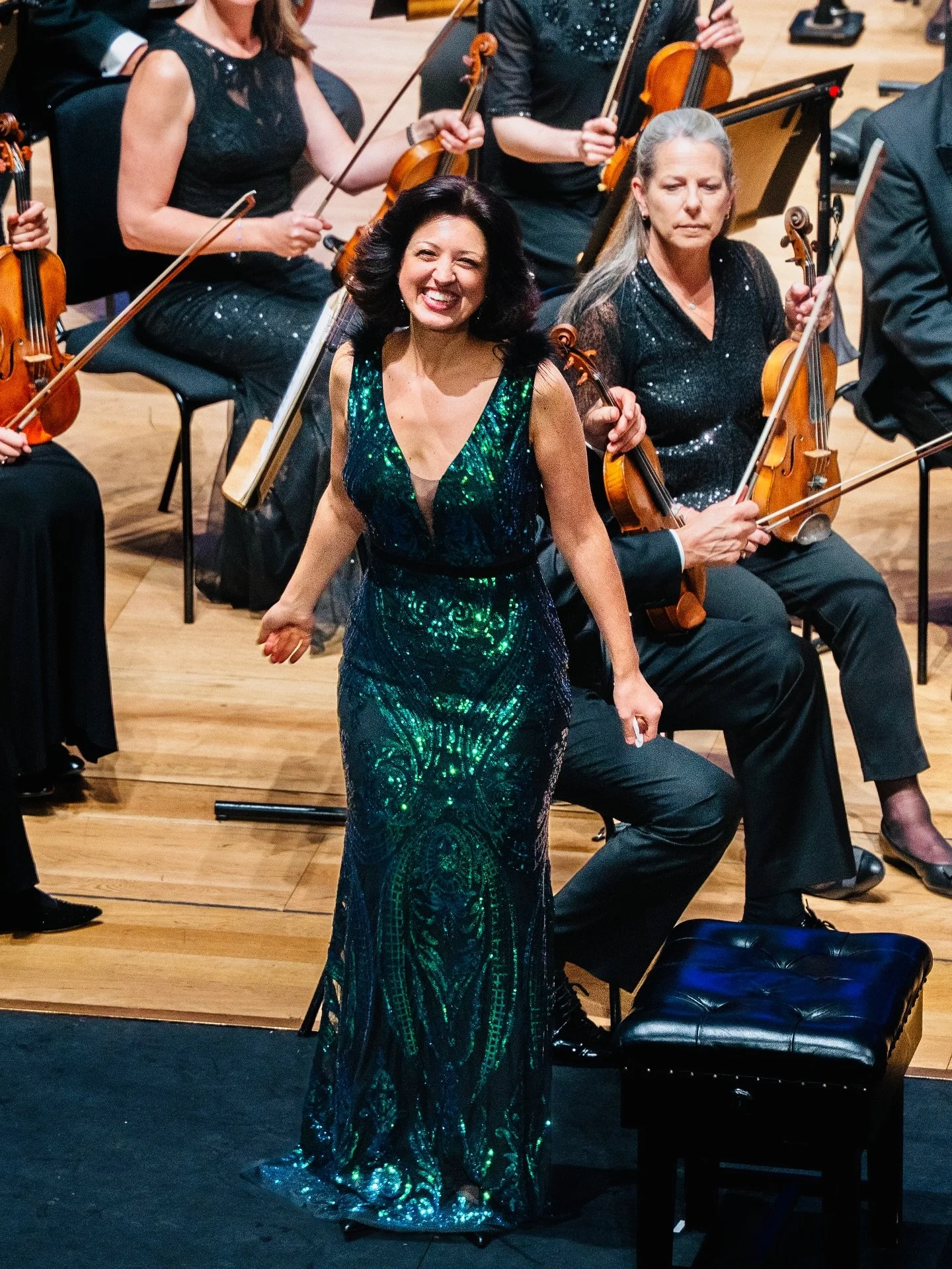 What a joy to reunite with dear friends @royalphilorchestra &amp; @emiliahoving for our Dora Pejačević extravaganza! ✨ A premiere is always a milestone &mdash; but a second performance is where a piece begins to find its place in the world. This musi
