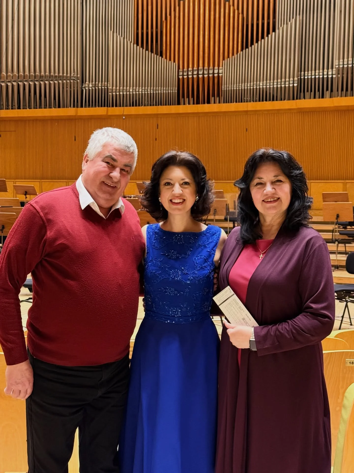 Happiness after last night&rsquo;s concert with dearest family and gorgeous friends ❤️