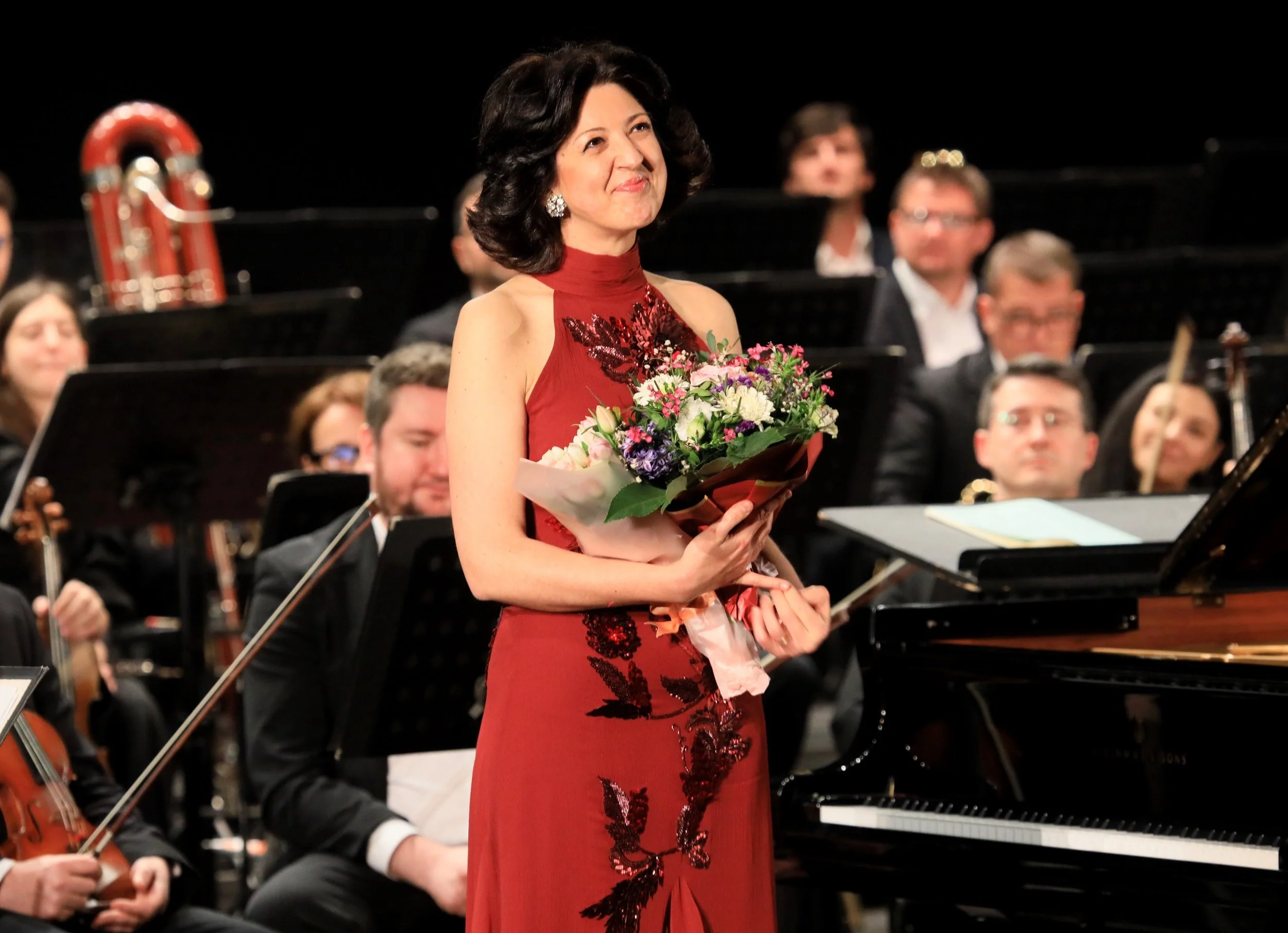 Home ❤️ @filarmonicaiasi @kazukiwada3 🙏 Next stop: Chopin 2 and Grieg with the @warsawphil 🤍