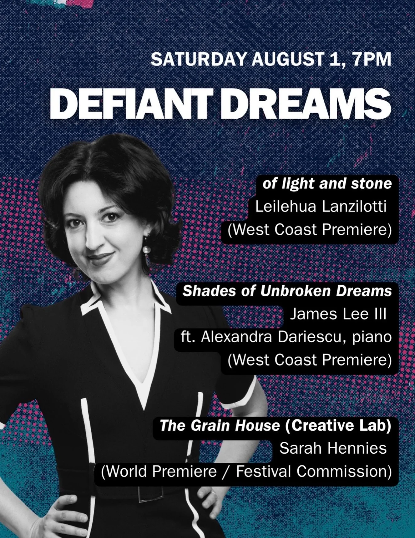 Thrilled to join the visionary @cristian.macelaru and the @cabrillofestival for the USA 250 celebrations, performing Shades of Unbroken Dreams by my very good friend @jamesleeiii_composer 🥳🎹

Written for me and inspired by the legacy of Dr Martin L