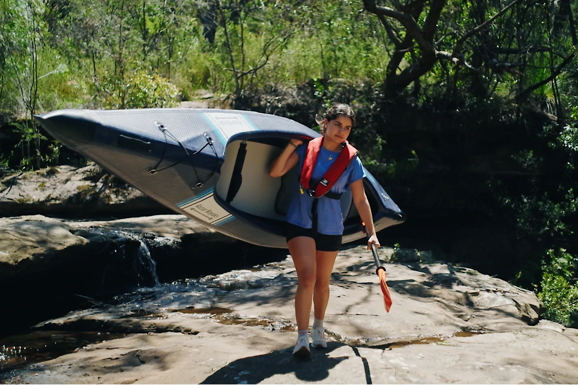 Sprint Solo - Carrying the kayak.webp