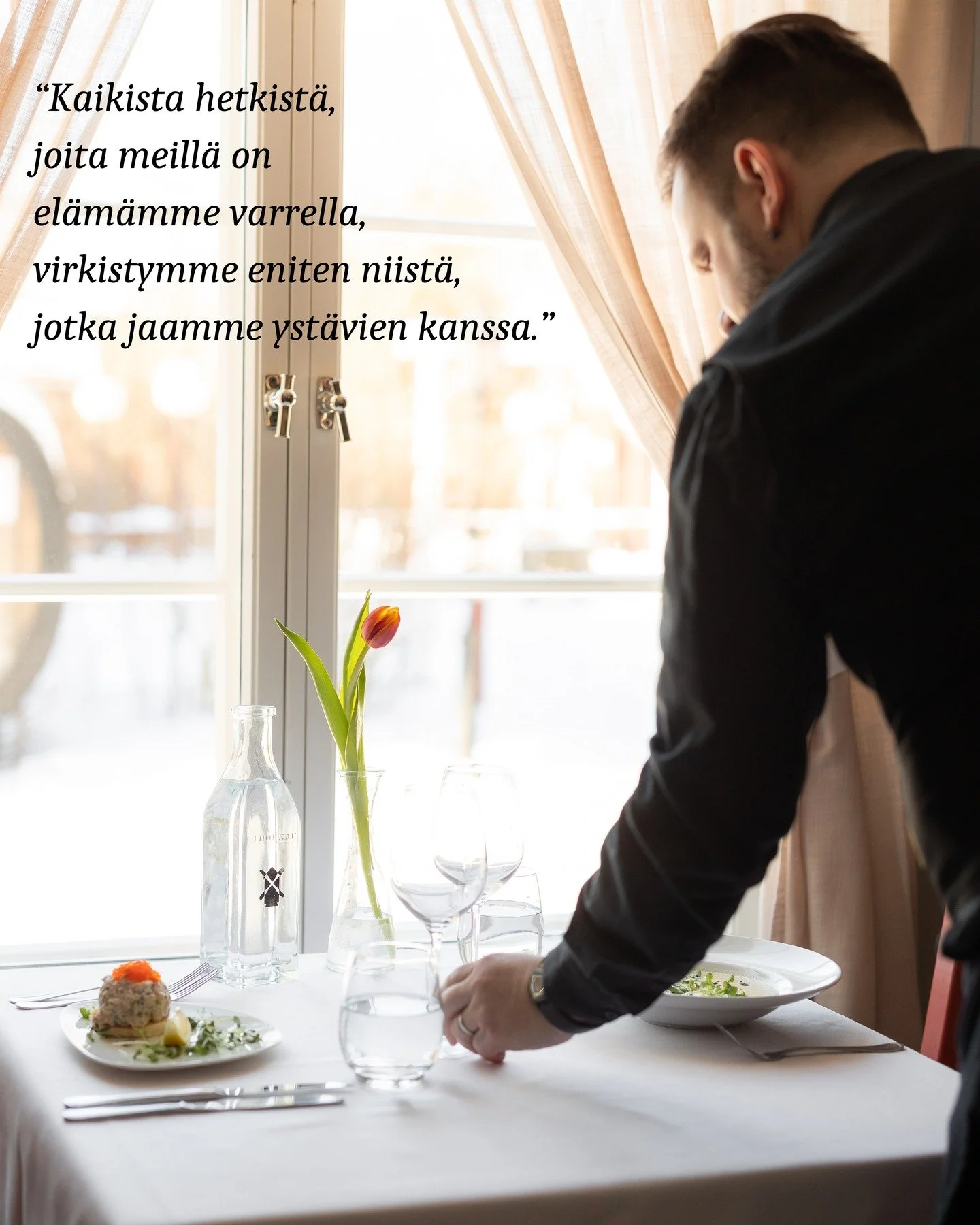 Viel&auml; on pari p&ouml;yt&auml;&auml; j&auml;ljell&auml; yst&auml;v&auml;np&auml;iv&auml;ksi❤️
Tee varaus ja tule nauttimaan laatuajasta t&auml;rke&auml;n ihmisen kanssa.