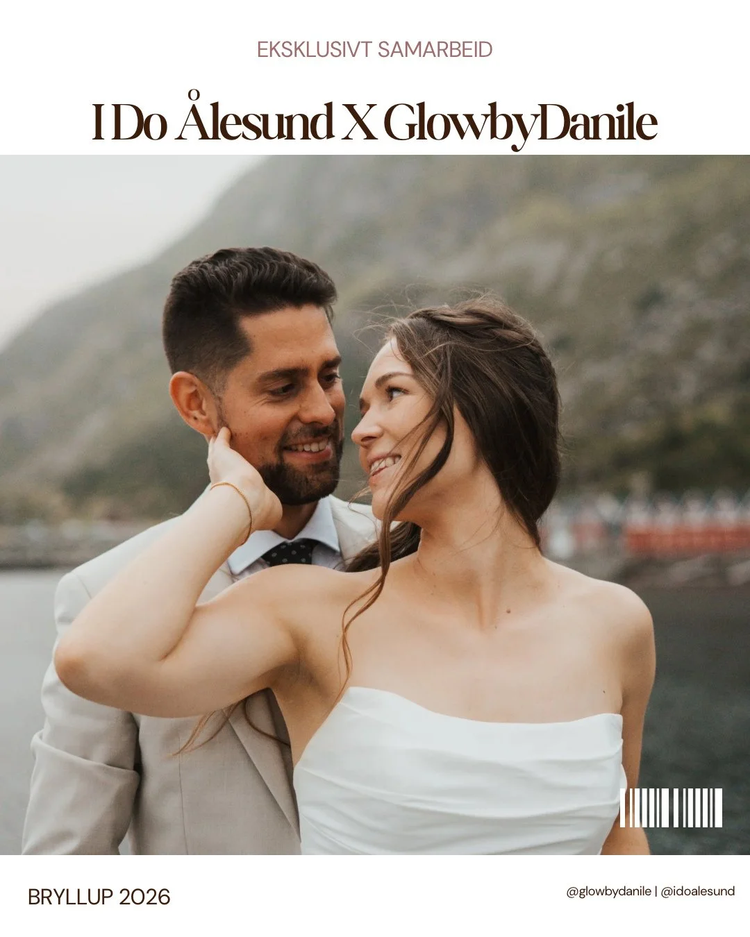 Vi i I Do &Aring;lesund har g&aring;tt sammen med den dyktige makeupartisten Glow by Danile for &aring; gi brudene v&aring;re en enda mer komplett bryllupsopplevelse. 🥂

N&aring;r du booker fotografering hos I Do &Aring;lesund, f&aring;r du 10 % rab