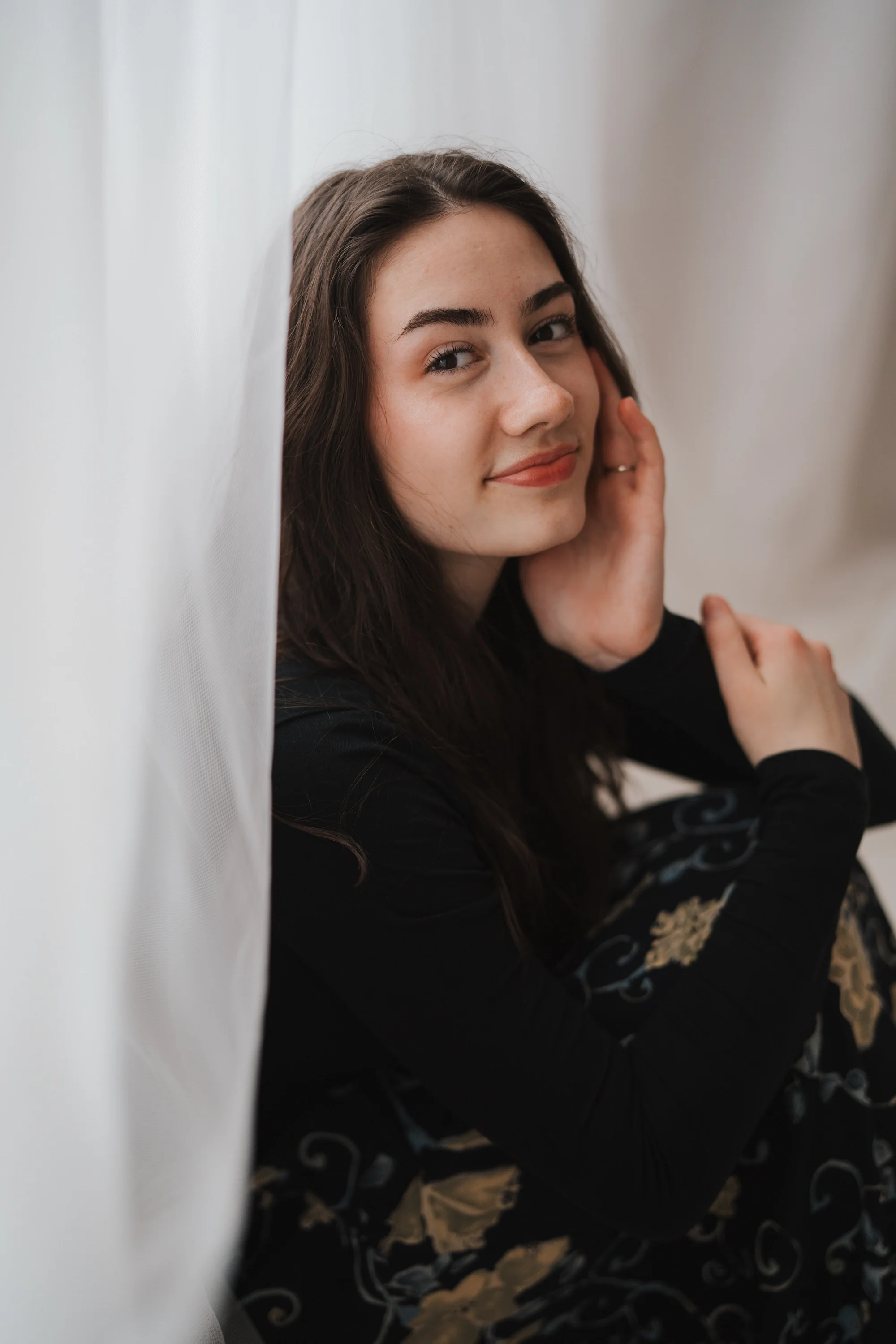 Portrettbilde, studiobilde