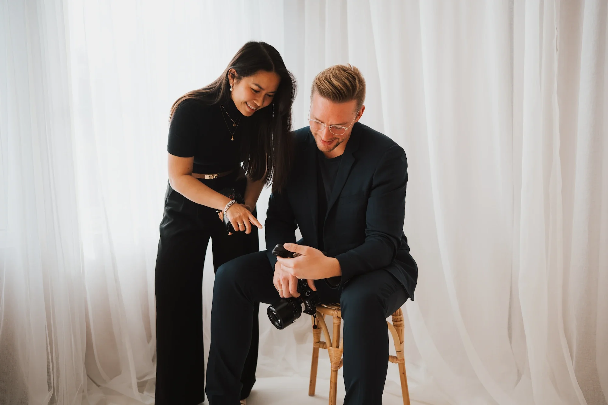 portraitphotographers in studio