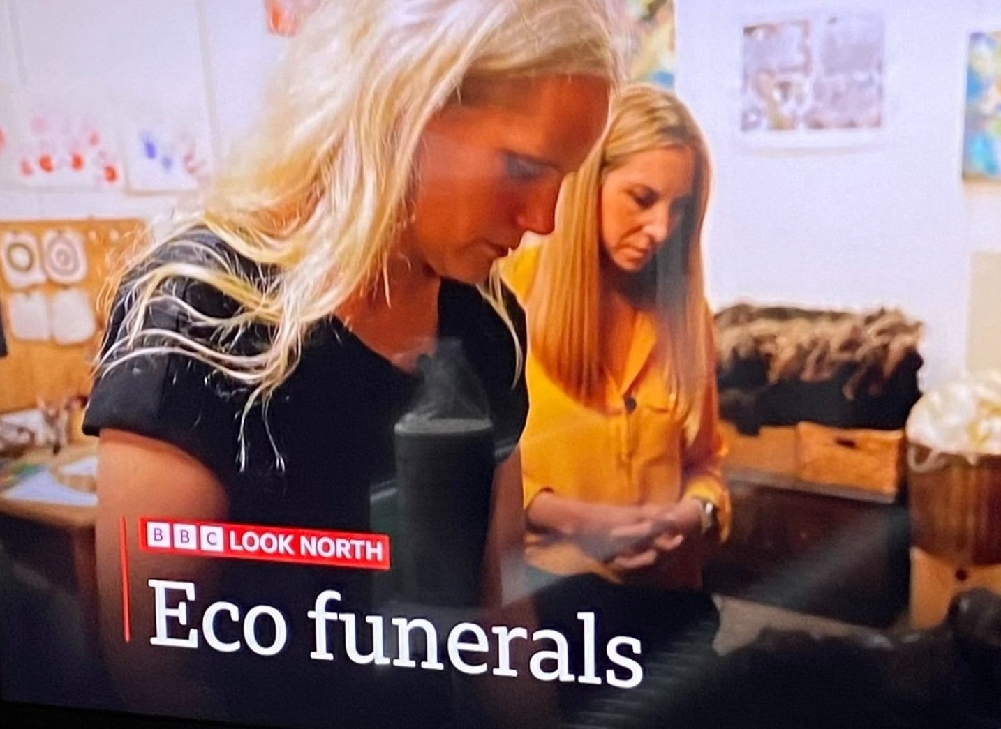 Eco funerals on the BBC