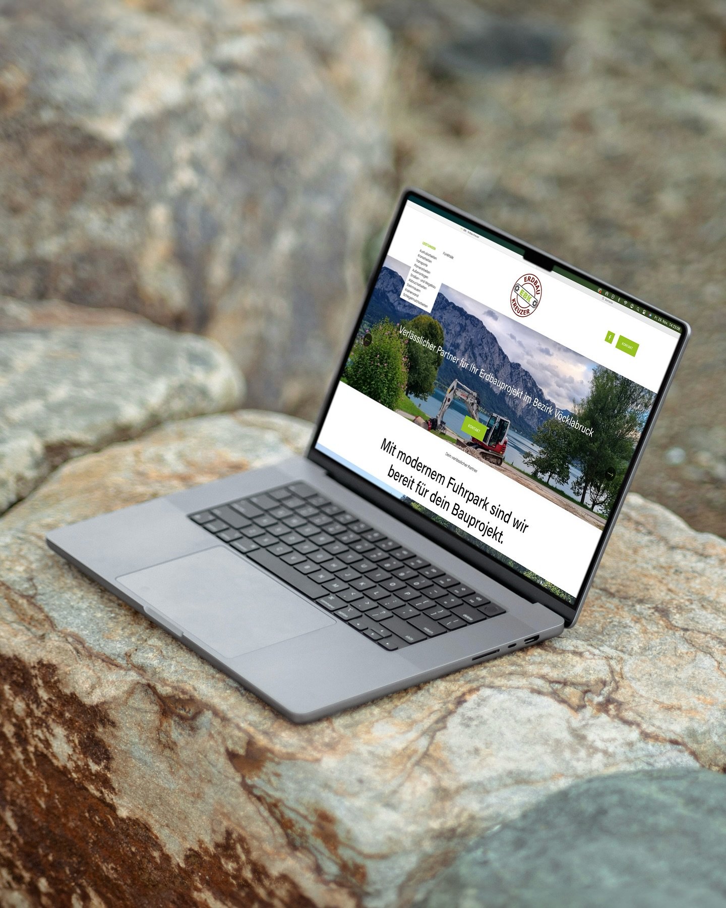 Moderner Webauftritt, der &uuml;berzeugt 💪🏼
F&uuml;r EBK Erdbau Kreuzer durfte ich eine neue Website entwickeln, die alle Leistungen &uuml;bersichtlich und ansprechend pr&auml;sentiert. 💻
👩🏻&zwj;💻 Entdecke die Website unter: www.erdbau-kreuzer.