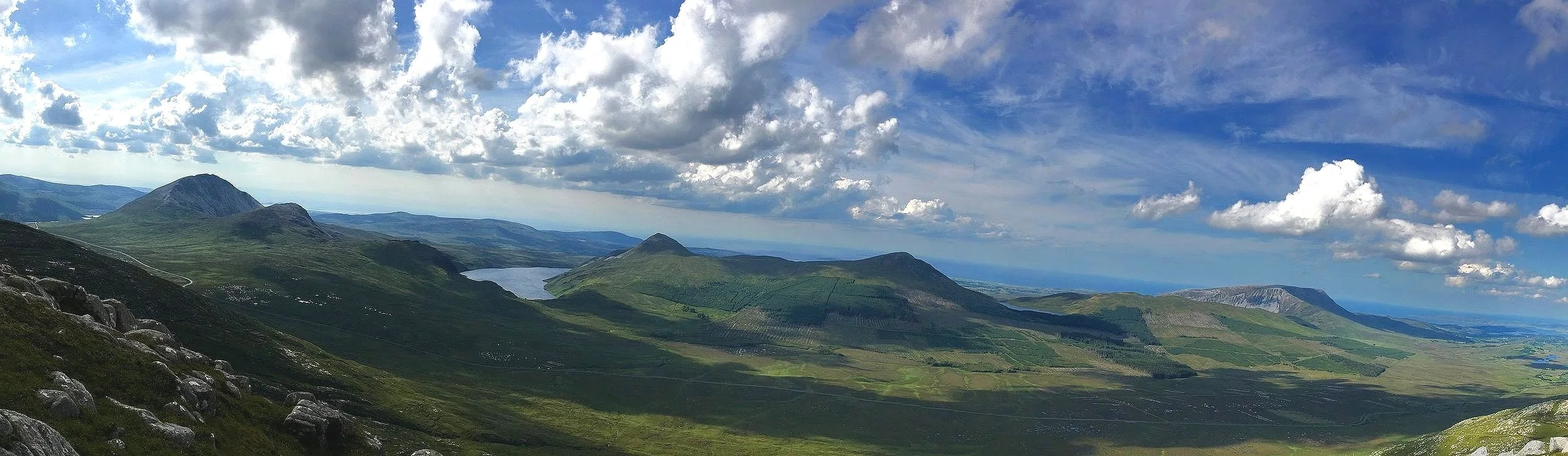 Climbing Errigal — Errigal