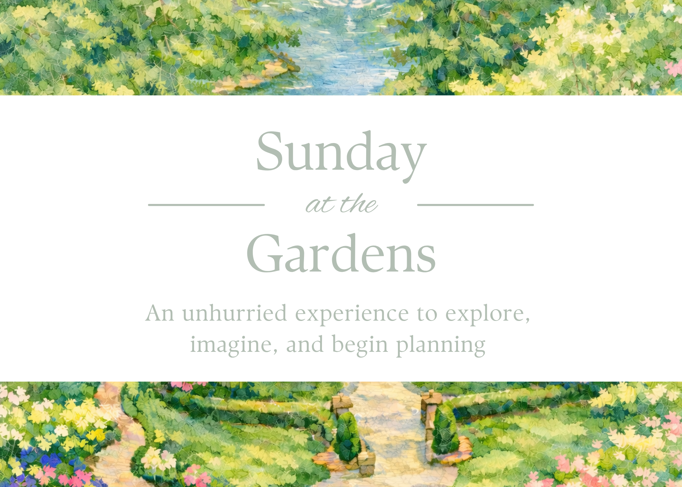 Sunday At The Gardens: Springtime