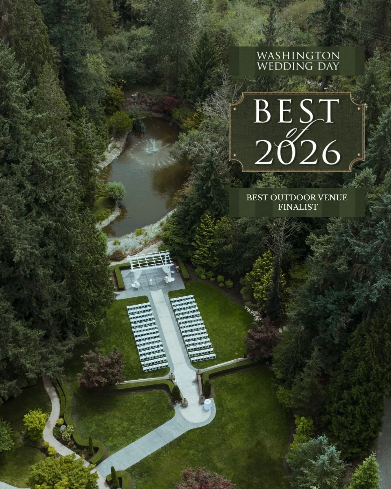 Rock Creek Gardens has been named a Best Outdoor Venue 2026 Finalist by @washingtonweddingday🌿

&nbsp;✨Every wedding at Rock Creek Gardens is made possible by an incredible team including our wonderful couples and the vendors who bring magic to The 
