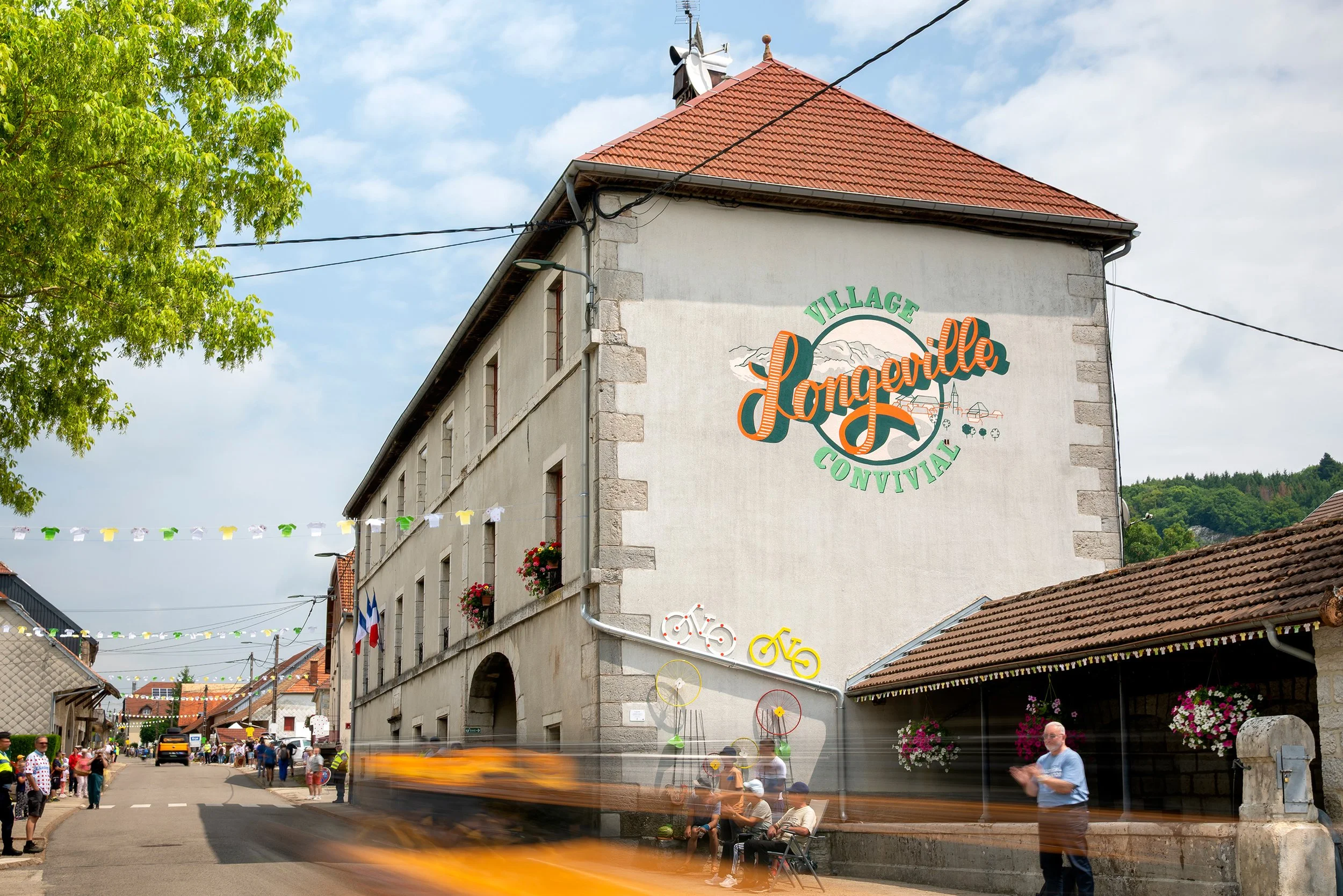 Le tour de France à Longeville