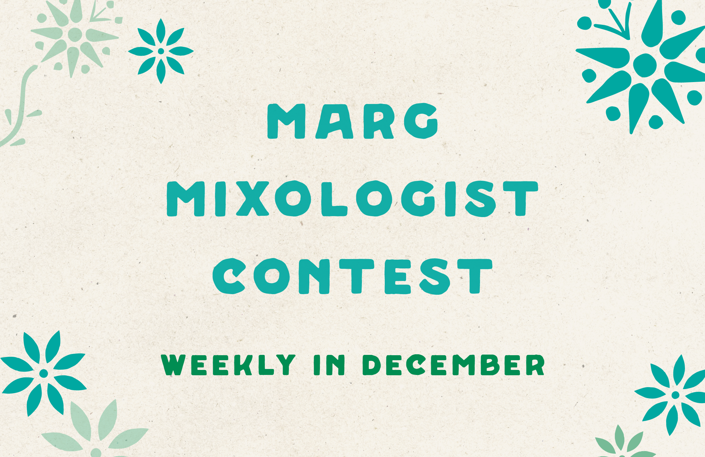 Marg Mixologist Contest 