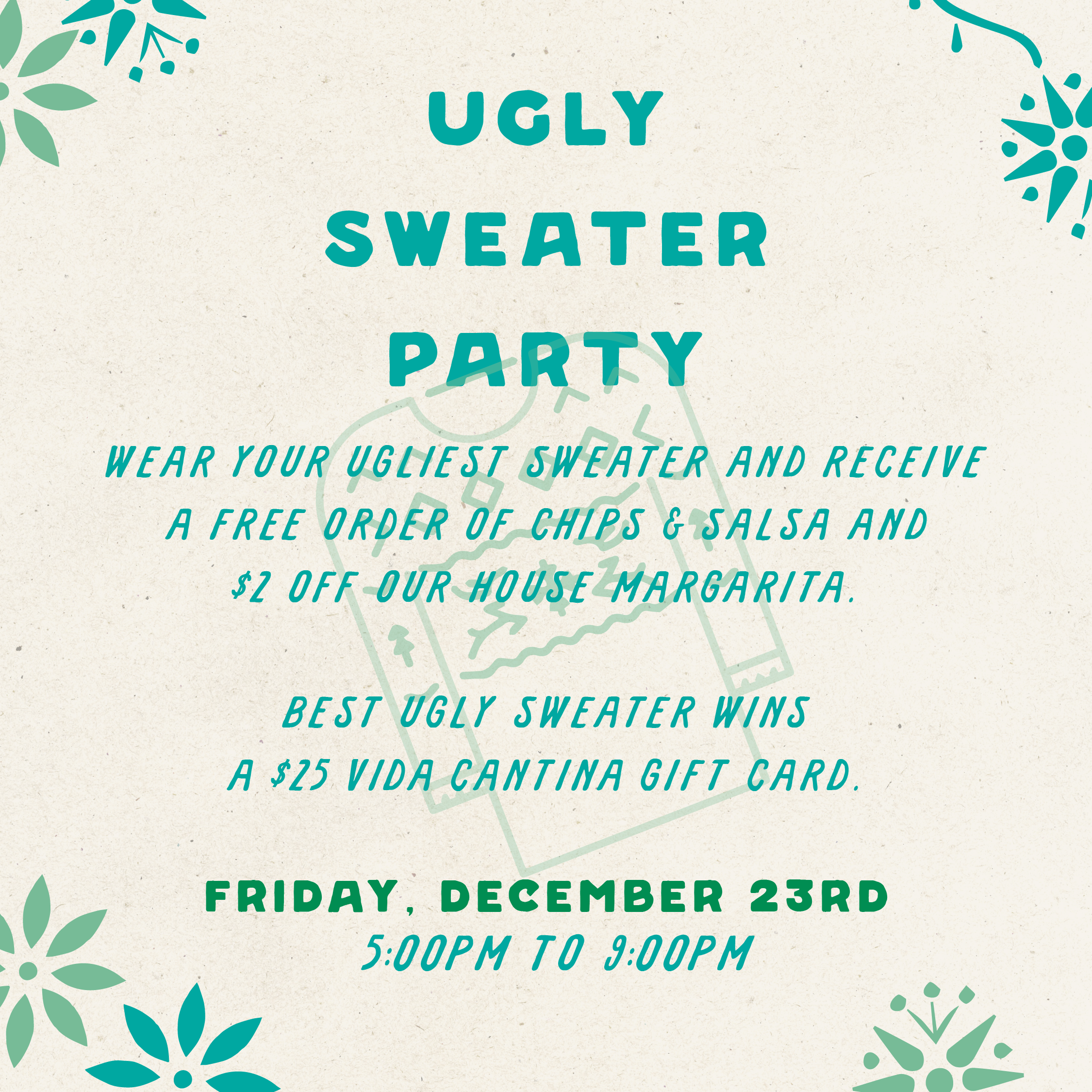 Ugly Sweater Party