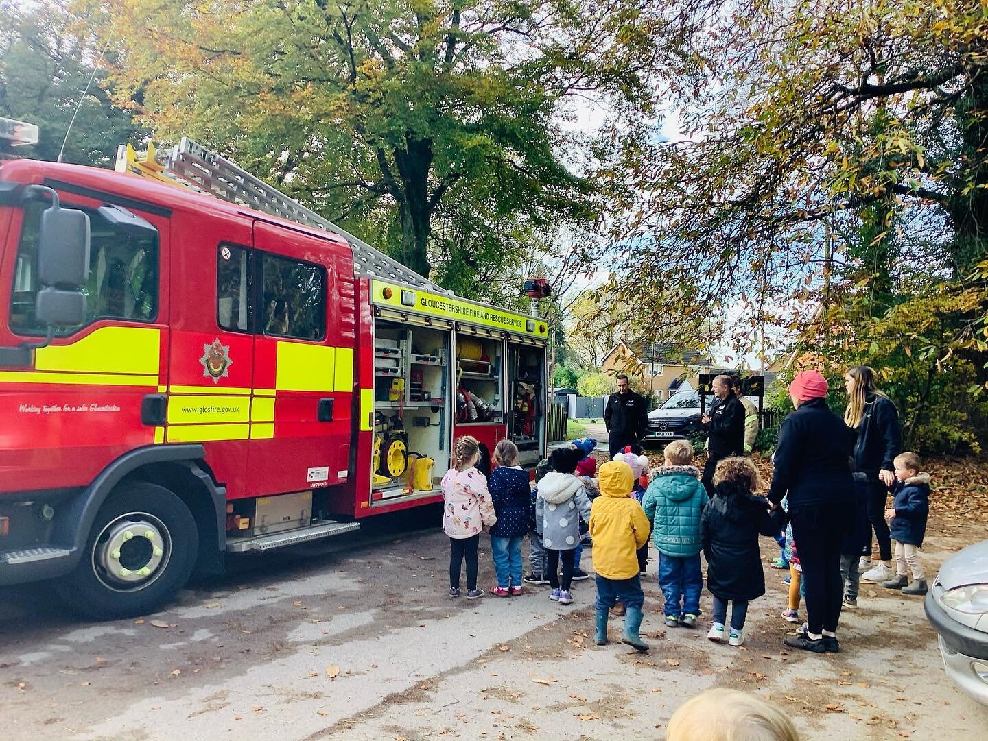 A massive thank you to Coleford fire crew for popping by to show the children the fire truck and equipment! 🚒 The children absolutely loved it, and it was great to hear some bonfire night safety tips 🔥 Throughout the week we have been learning abou