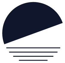 Geometric drawing of an outline square with sections divided by vertical, horizontal, and diagonal lines.