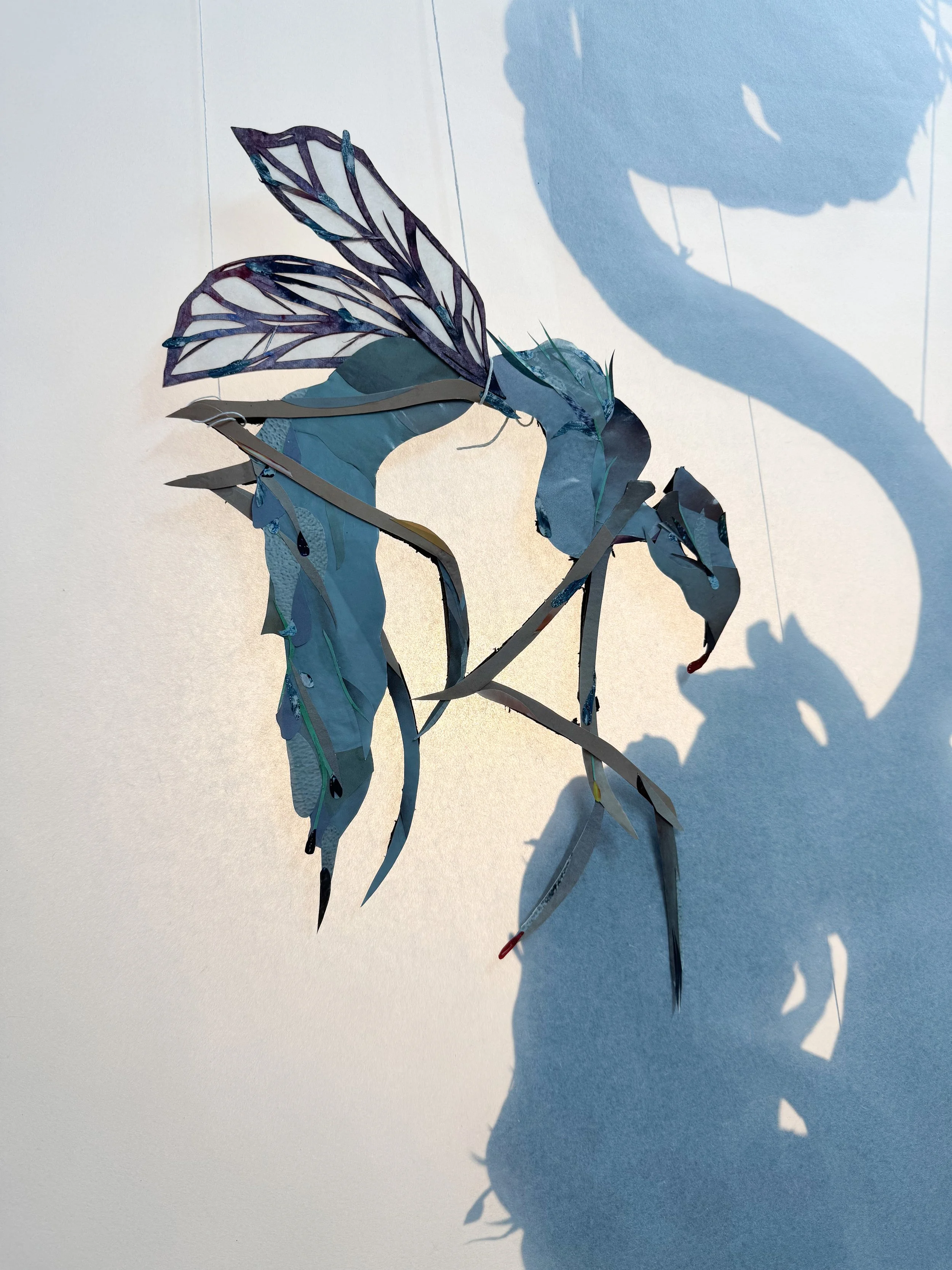 “What is Left Behind I” 2025
Back detail