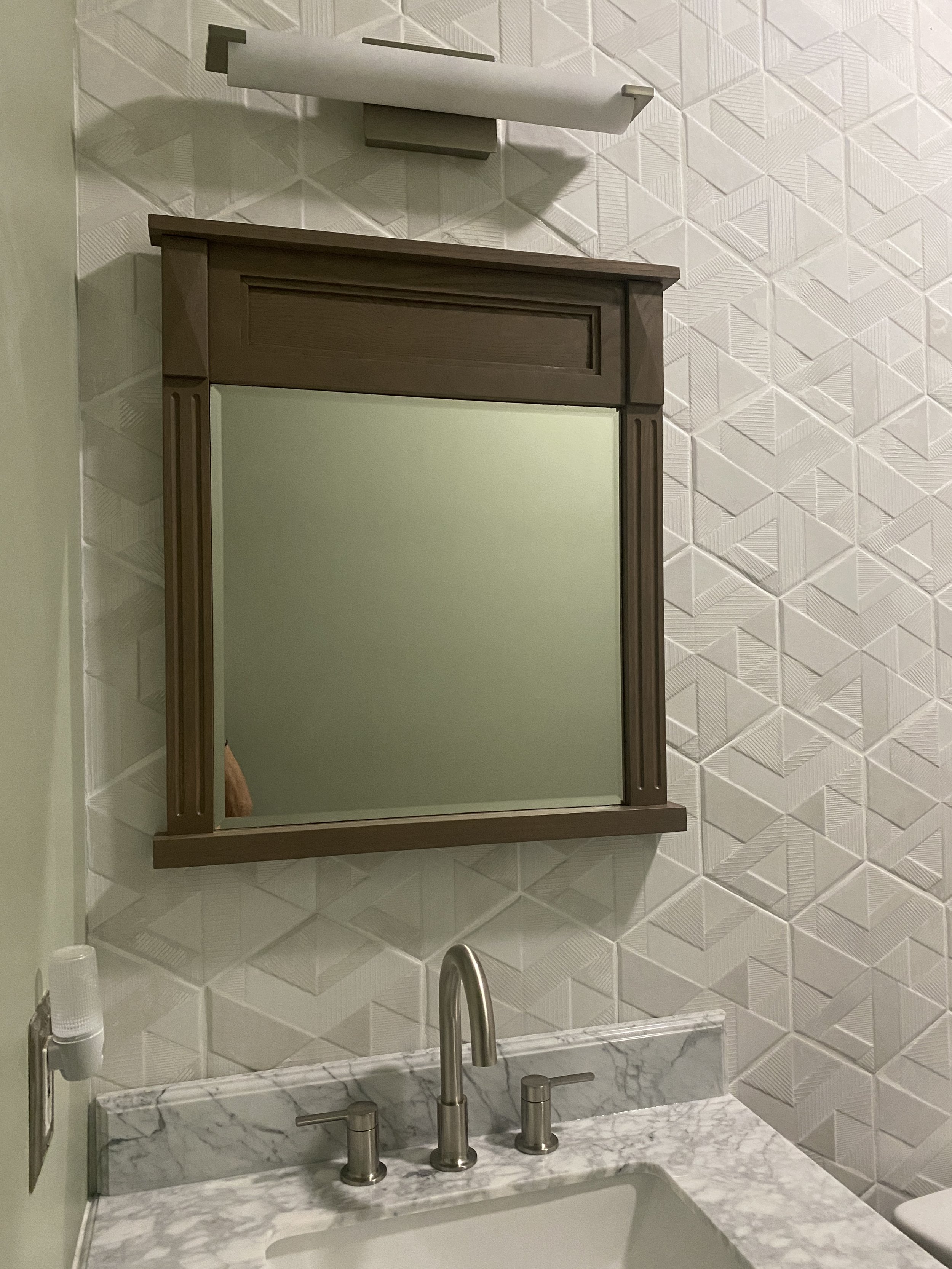Custom Bathroom Vanity Mirror