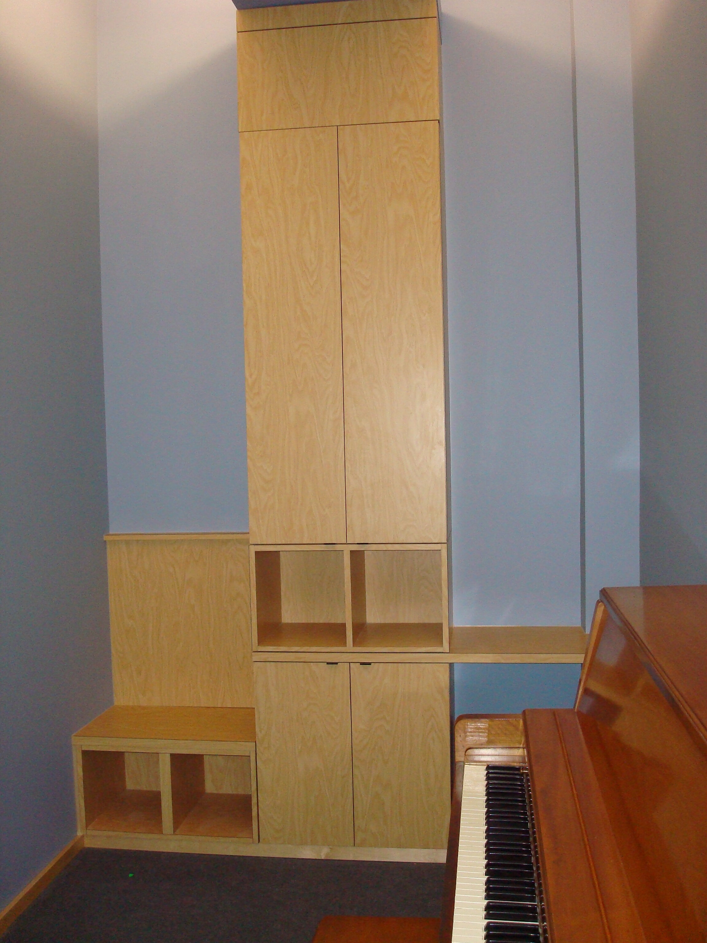 W O Smith School of Music- Cabinets