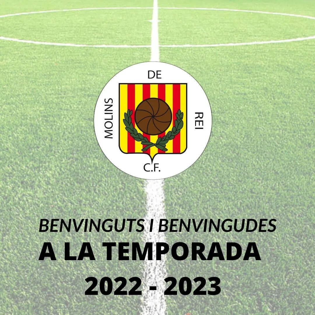 🟡🔴COMENCEM!

⚽Benvinguts i benvingudes a la temporada 2022-2023

🔥Despr&eacute;s d'un merescut descans tornem amb m&eacute;s for&ccedil;a que mai per viure una nova i apassionant temporada!

🏟️Esperem que sigui un curs ple d'emocions, aprenentatg