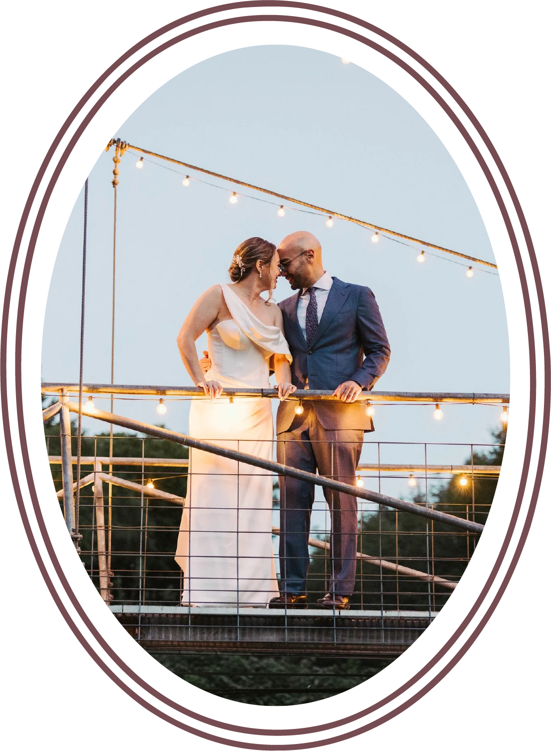 Hudson Valley wedding couple portrait Service Matters North East