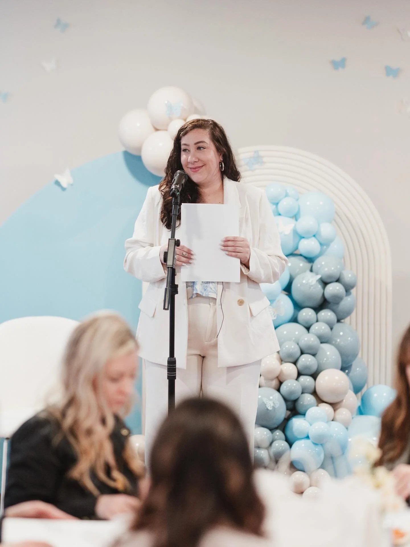 Katie Parent speaking at Wedding Planners Collective event Service Matters North East