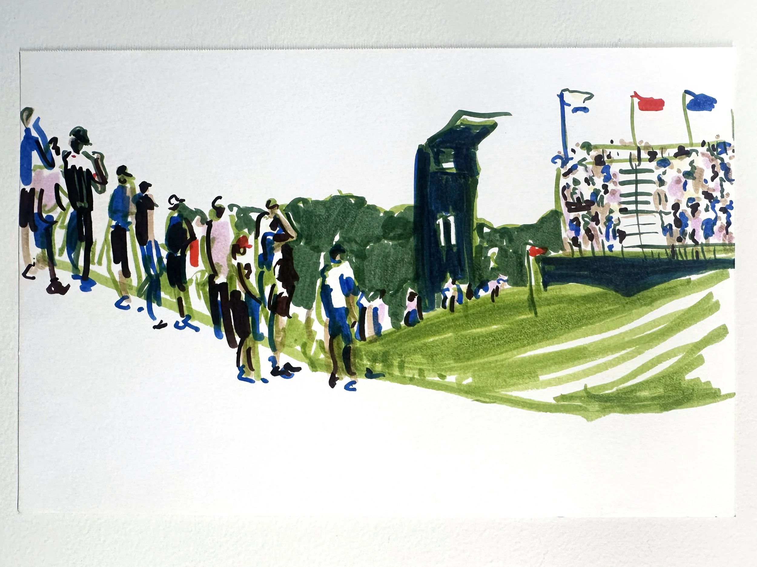 US Open at Shinnecock Hills Hole 11 (ii)