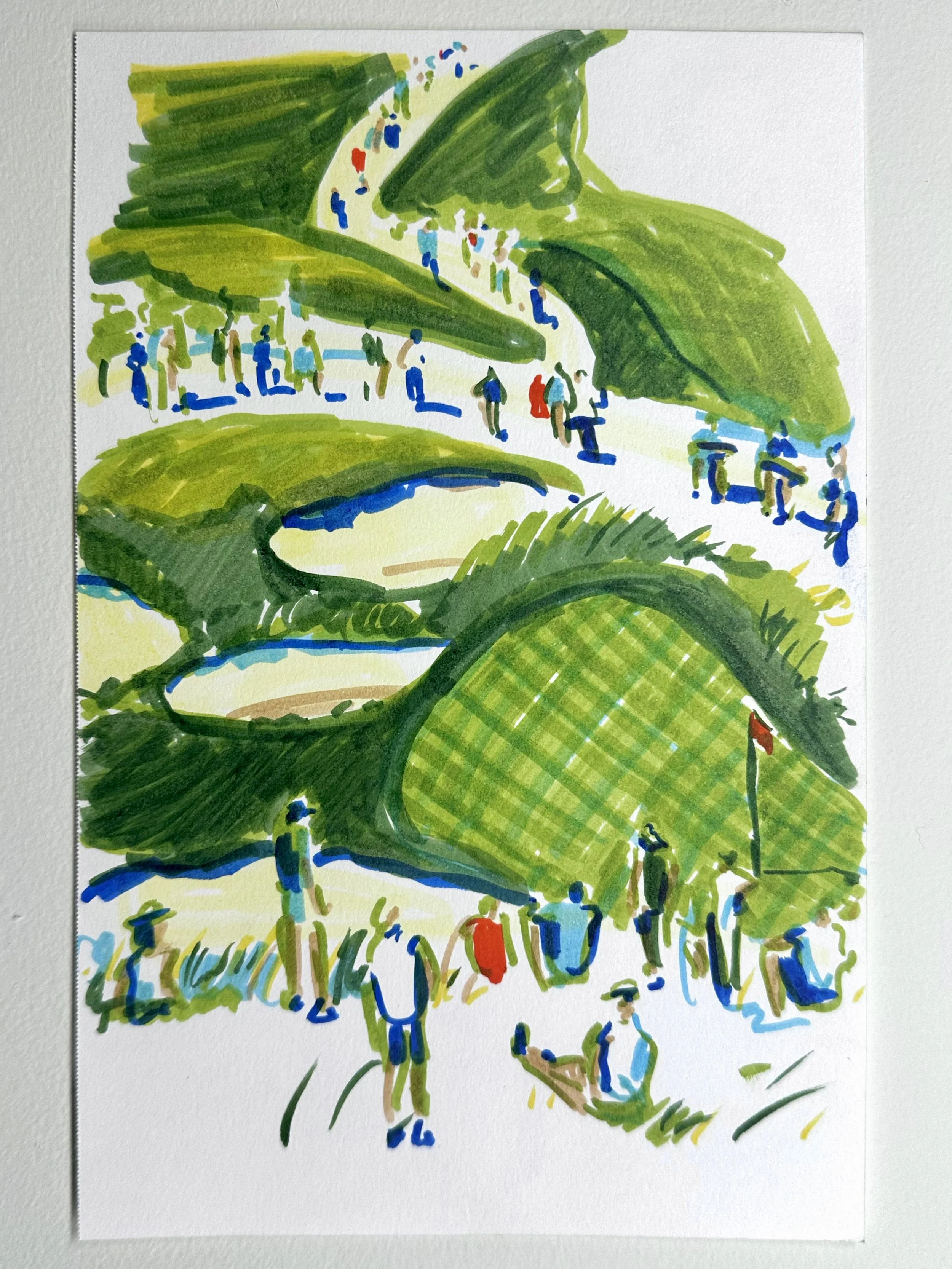 US Open at Shinnecock Hills Hole 14 (i)