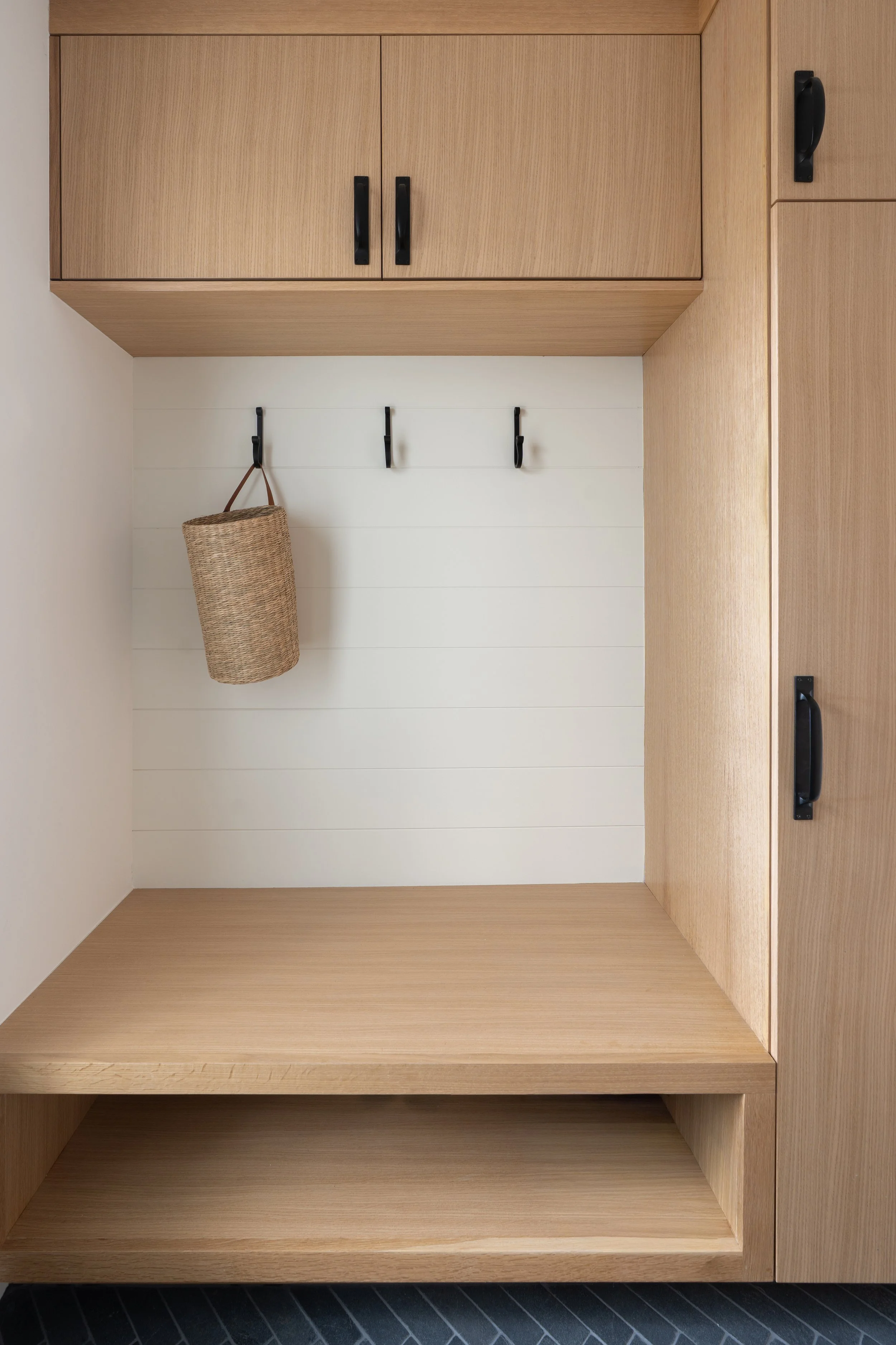 Mudroom remodel in Newport Beach, CA