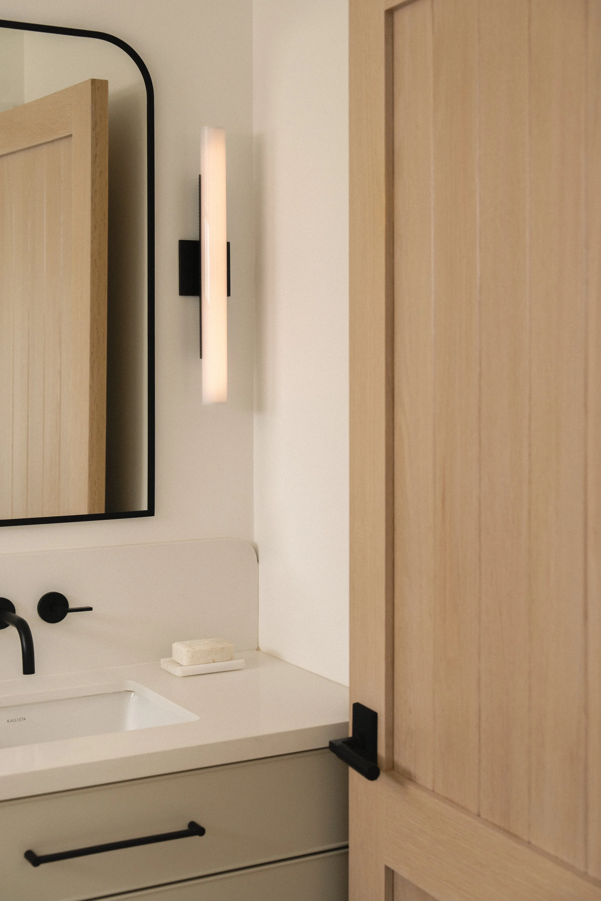 Jonathons Coastal Living interior design guest bathroom remodel in Costa Mesa, Orange County, CA