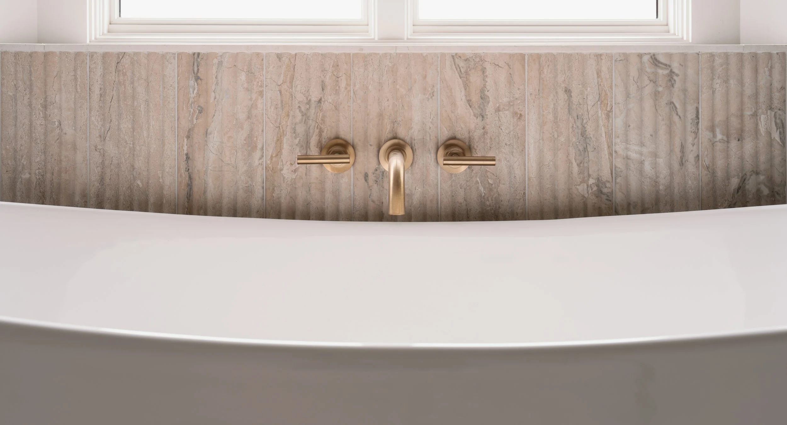 Jonathons Coastal Living interior design custom primary/master bathroom remodel in a simplistic traditional style in Dana Point, Orange County, CA