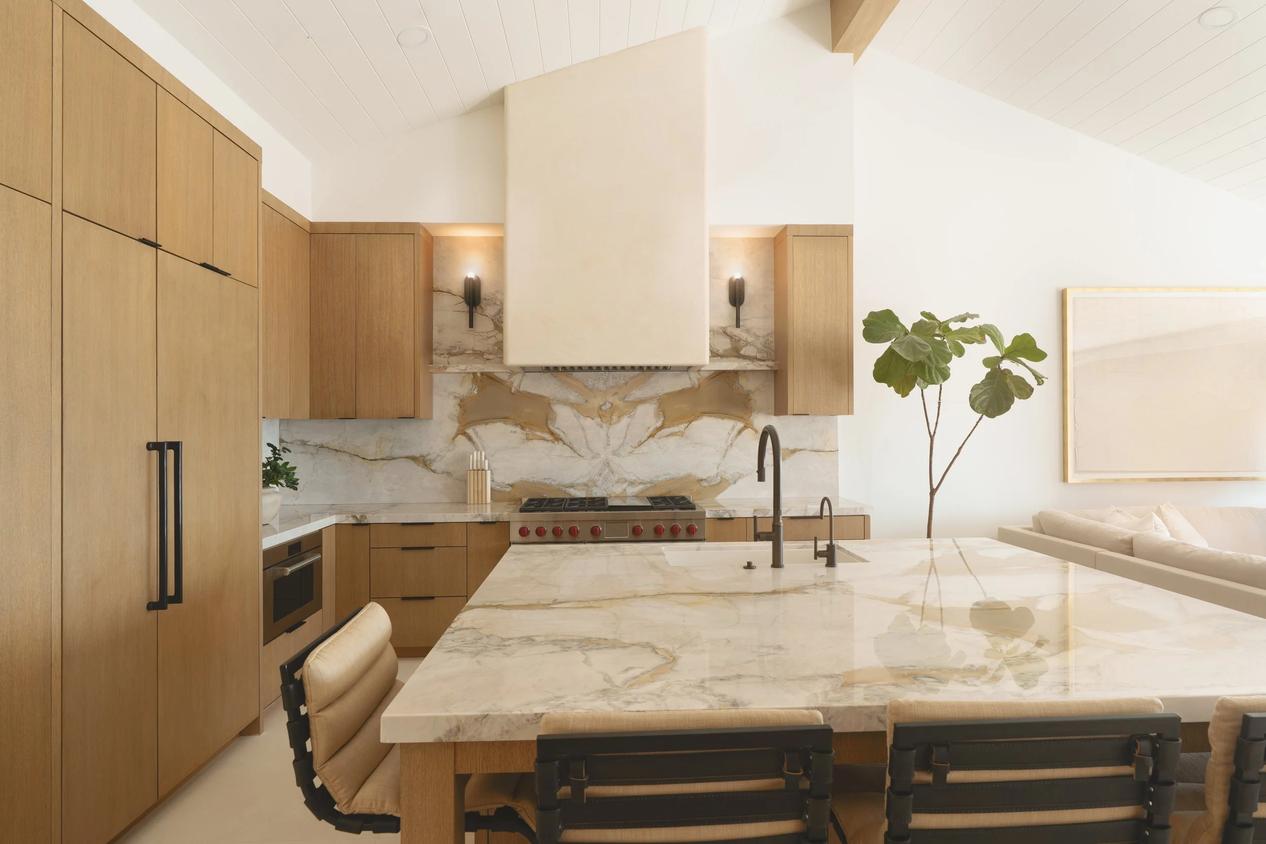 Jonathons Coastal Living interior design custom kitchen remodel showcasing luxury serene design in Dana Point, Orange County, CA