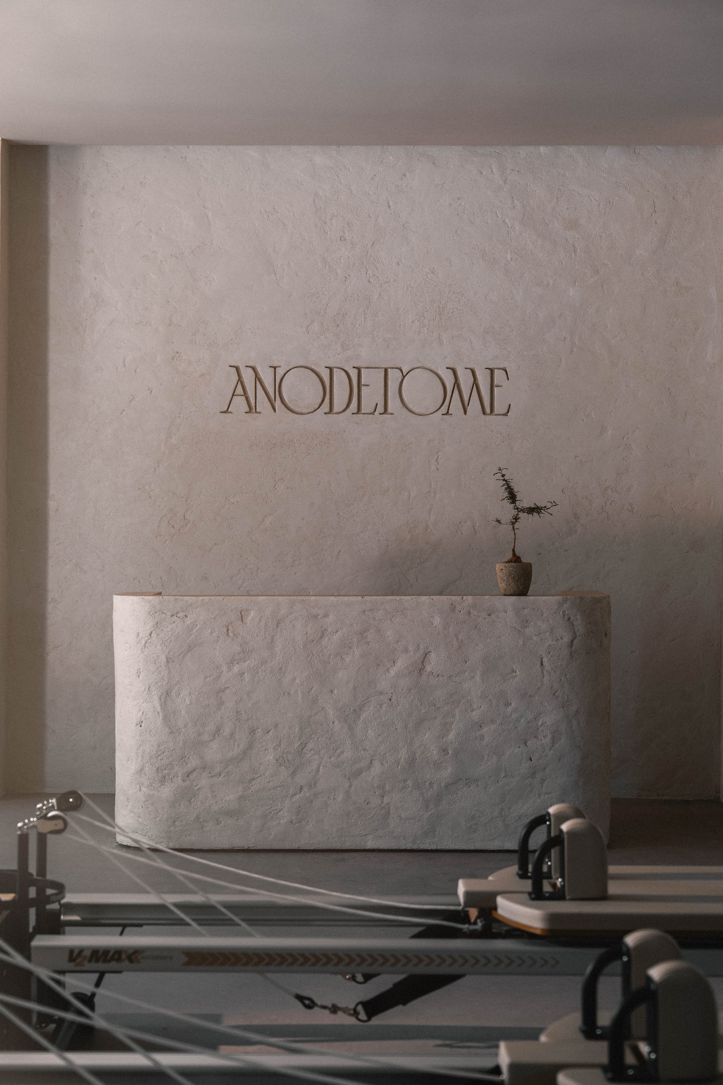 Jonathons Coastal Living interior design remodel for Anodetome Pilates Studio in Newport Beach, Orange County, CA