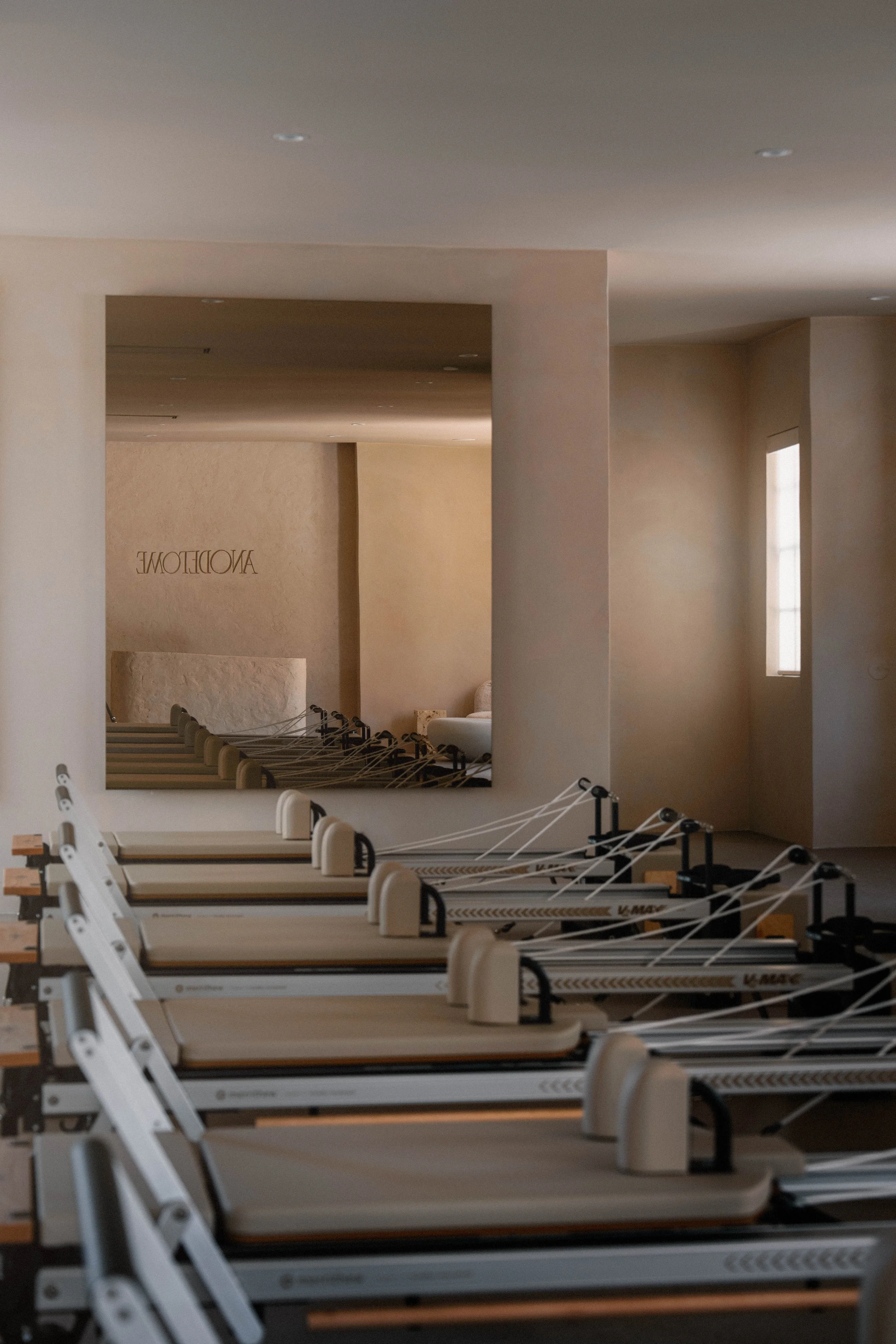 Jonathons Coastal Living interior design remodel for Anodetome Pilates Studio in Newport Beach, Orange County, CA