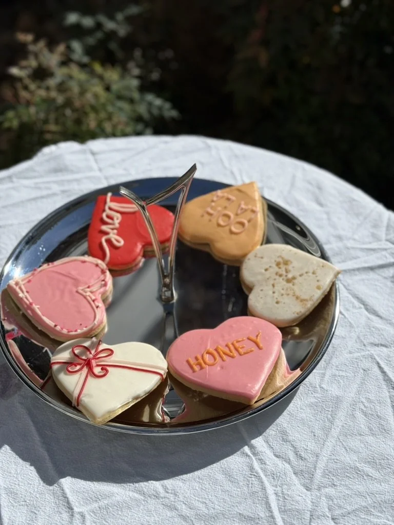 6 Pack Valentine's Sugar Cookies