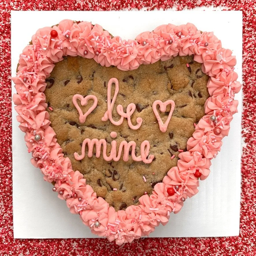 Mini Heart Cookie Cake