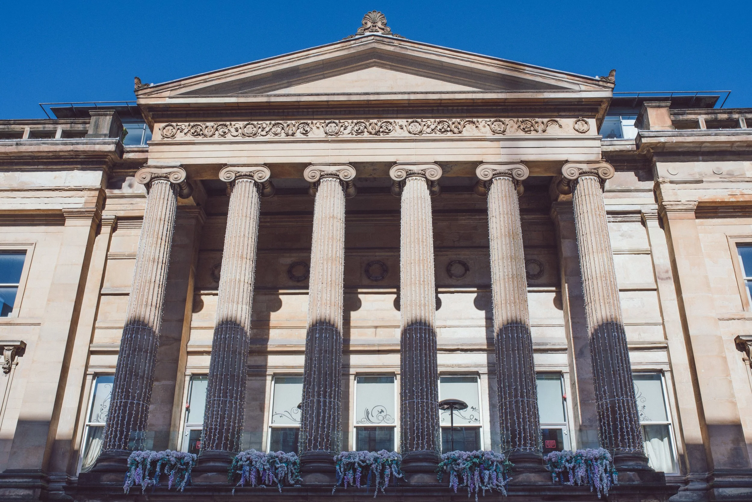 xterior of Citation wedding venue in Glasgow city centre