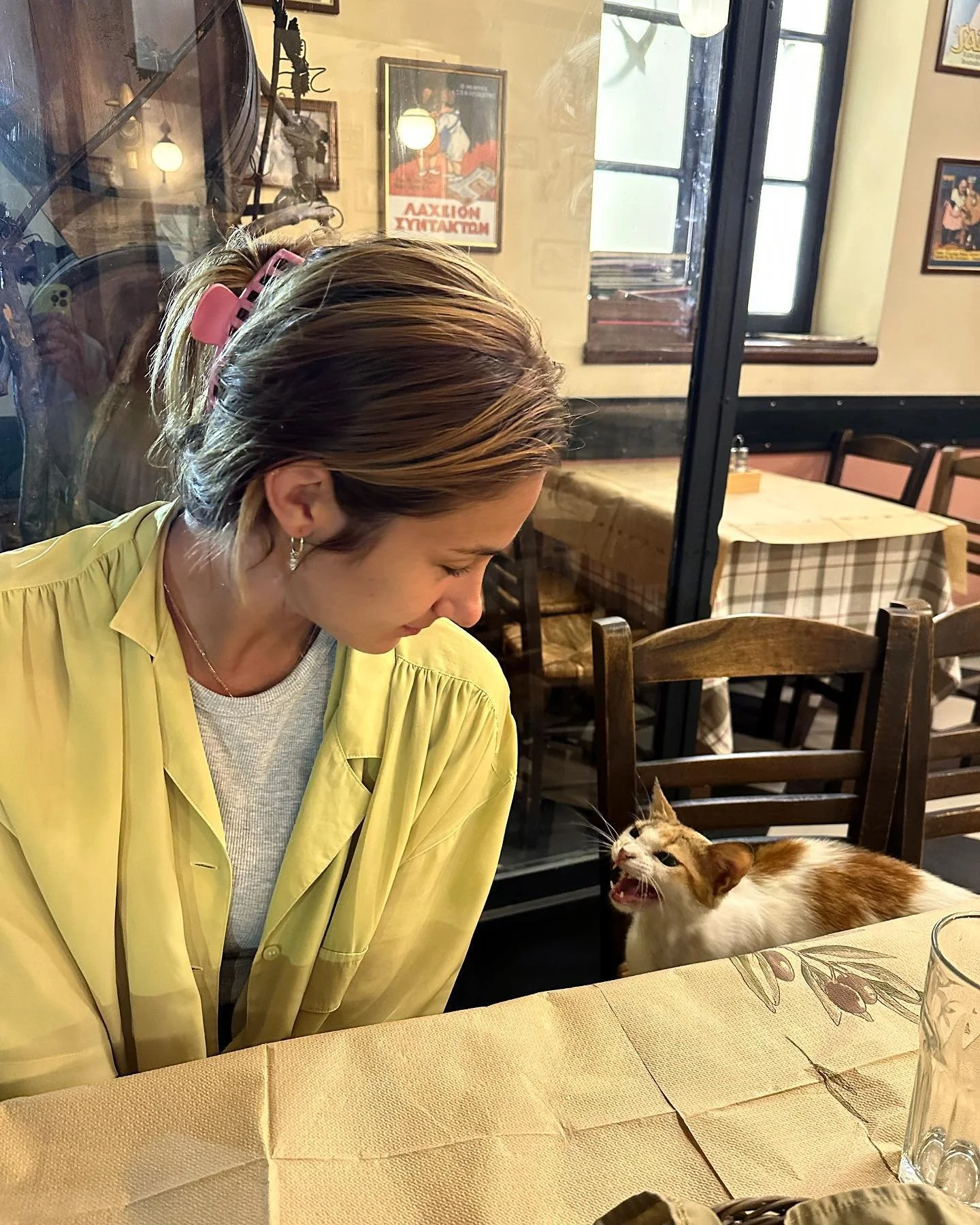 Packed up the ol&rsquo; Dora the Explorer bag in the whip after a free brekkie at the &euro;15 hotel. Then trekked down to explore the ancient Delphi sites, which included an ancient massive magical egg rock, an ancient pair of booties, an ancient ga