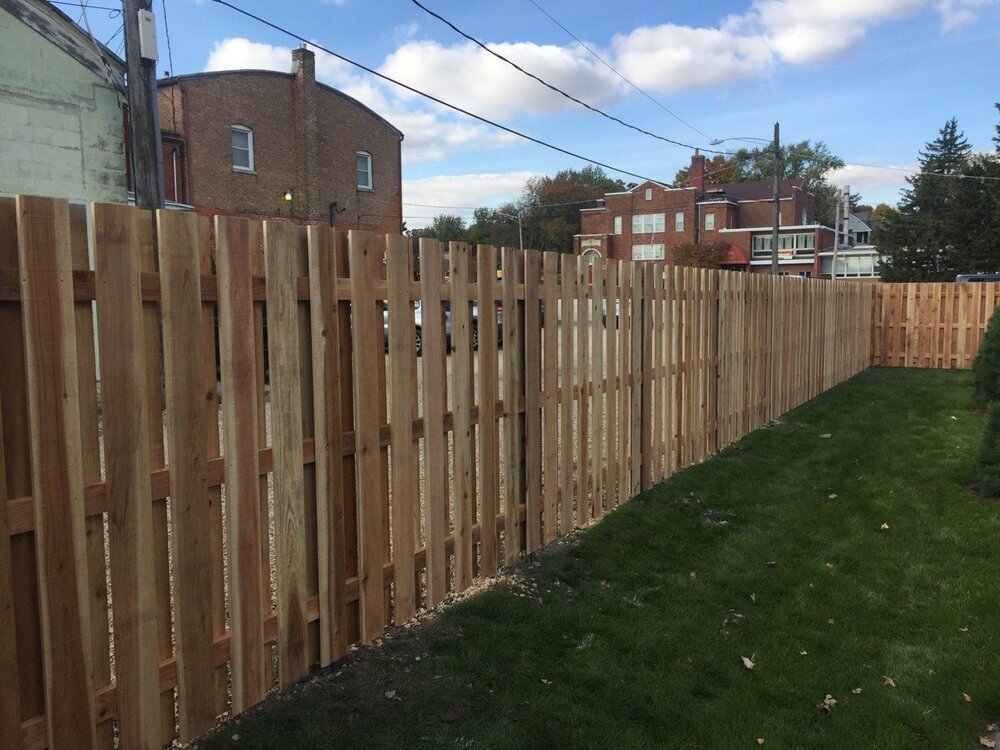 Wooden Gate Installation Chicagoland