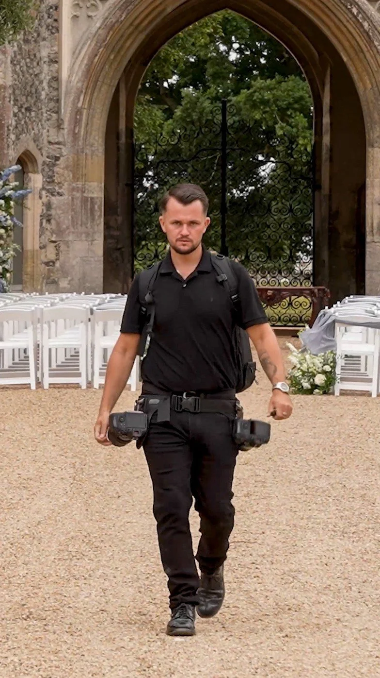 This man knows a thing or two about love. What I know is that I bloody love shooting with him 🫡
Yesterday we teamed up to capture the beautiful wedding of Rachel and Ben at @stosythprioryestate Stay tuned for what we managed to achieve. Absolute lo