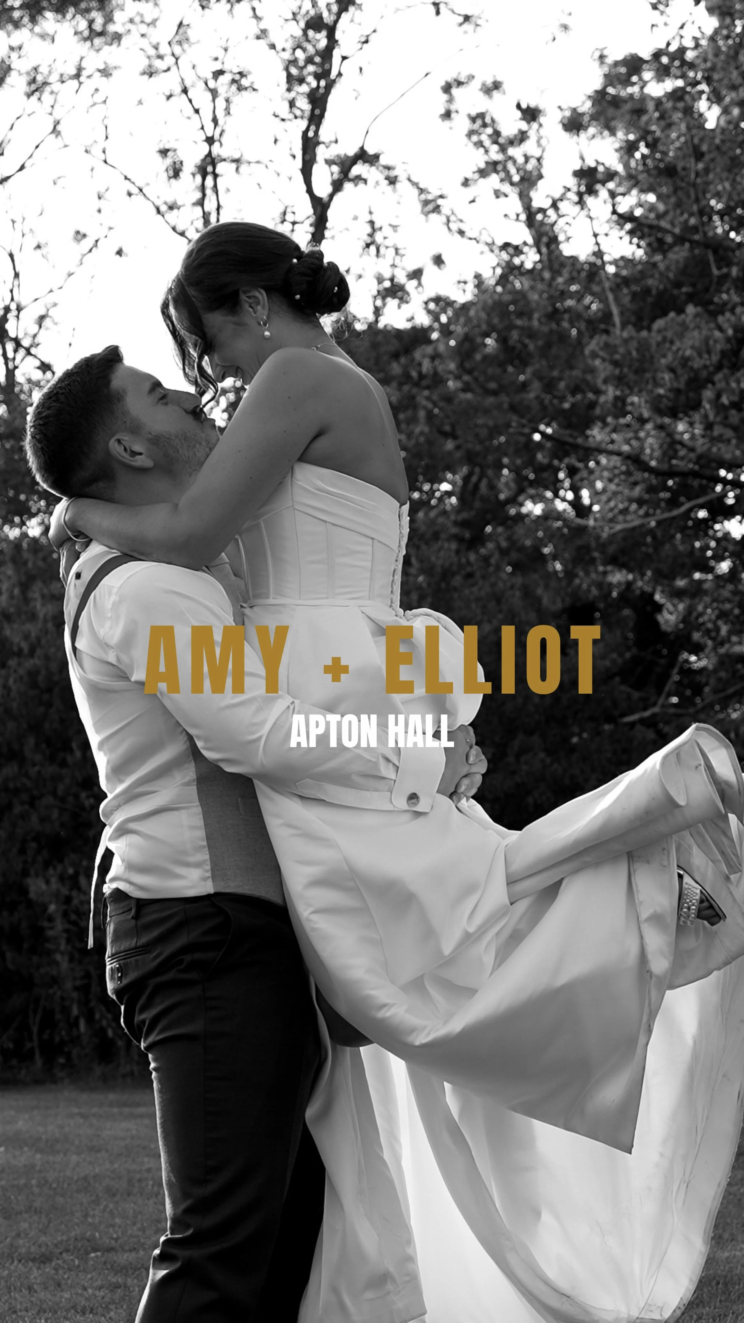 Party, anyone free tonight?
From Leeds to Apton Hall. Amy & Elliot’s story began on a chilly 21st December 2014… though Elliot had to bide his time in the “friends zone” until 18th March 2015 when it became official.