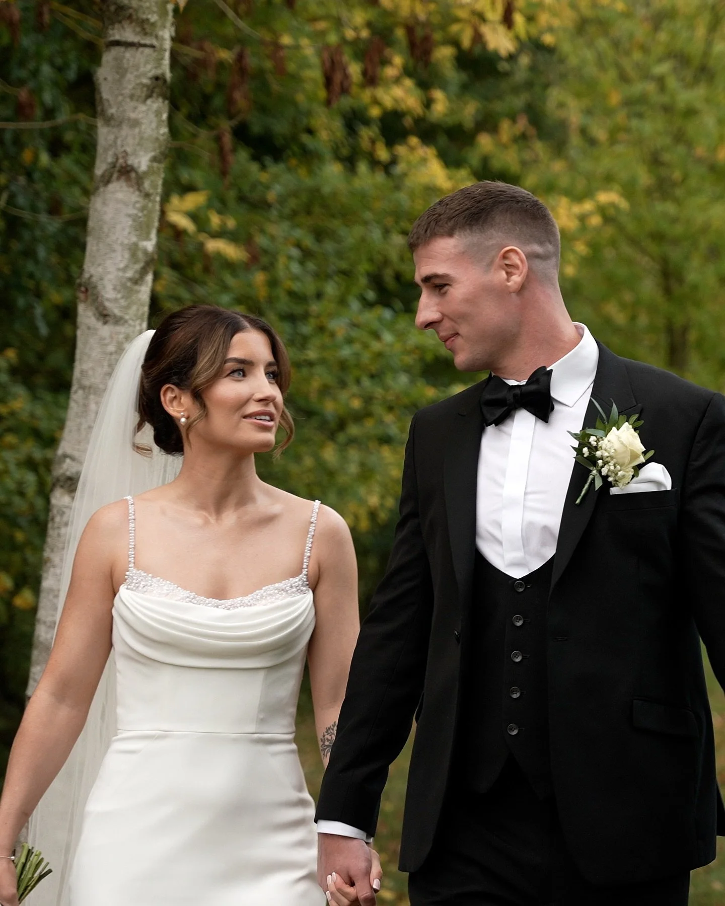 Emily + Michael 
Your trailer has officially landed in your inbox 
❤️🎥

▪️Venue @@maidensbarn
▪️Photographer @sophieoldhamsteadphotography
▪️Videographer @rewindthedayweddingfilms
▪️MUA @jlr_bridalmakeup
▪️Hair @everbyellie
▪️Florist @ctaylorsfloris