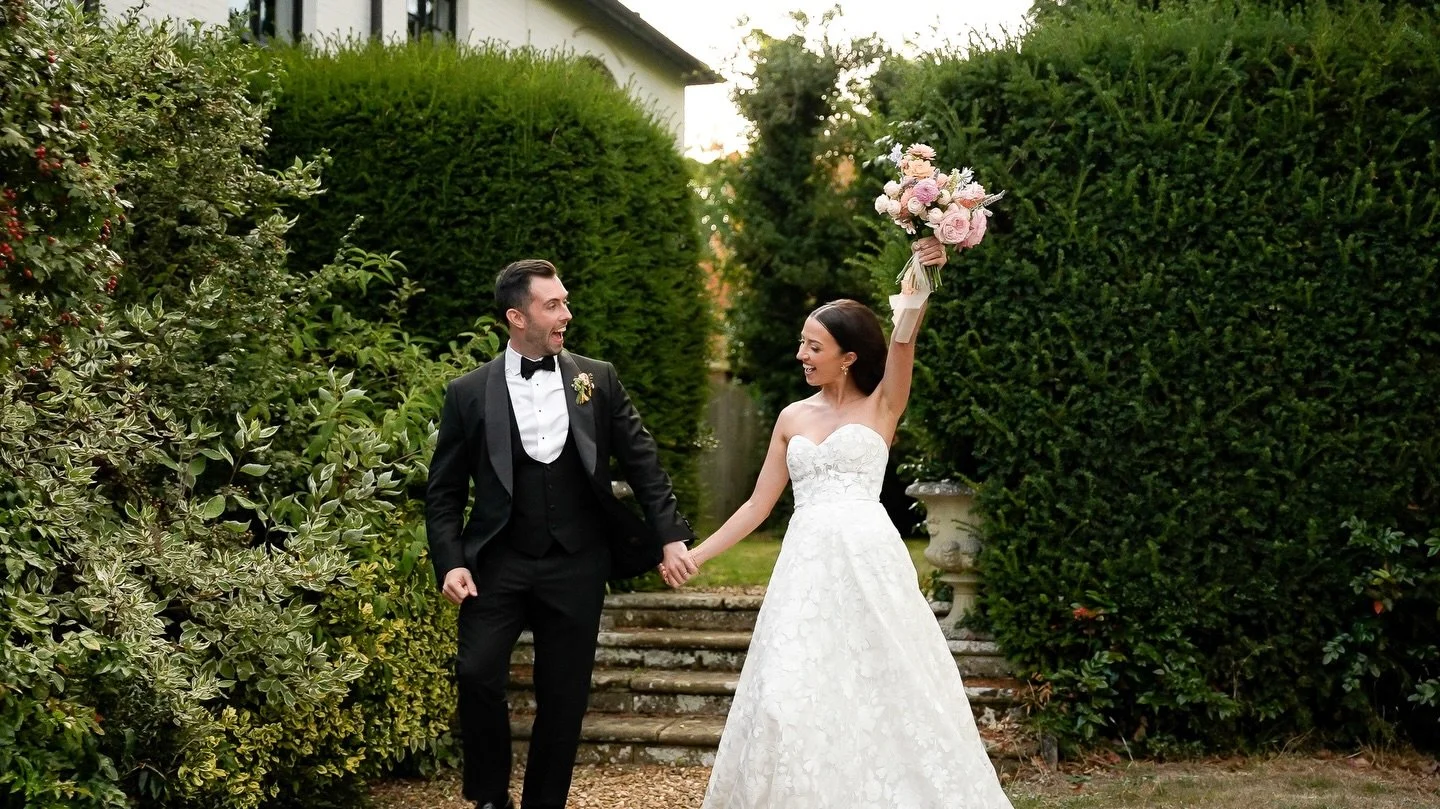 As Brett and Rosa find themselves at the top of the edit list we are reminded how amazing their wedding was at @swynfordmanor 😍 The emotion was genuine and the energy high. We plan on showing a lot more of this wedding but not until they&rsquo;ve se