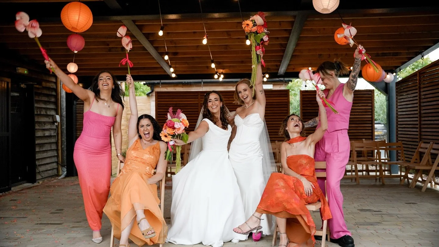 We been SOOOO excited to get to work on this beautiful wedding at @thecanaryshed 

IT WAS FANTASTIC!!!!!

Girls, you&rsquo;re next up on the big edit screen 😍🎥

▪️Venue @thecanaryshed
▪️Photographer @stephaniedreamsphotography
▪️Makeup @flawlessfac