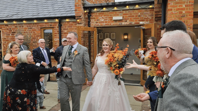 apton hall wedding video essex