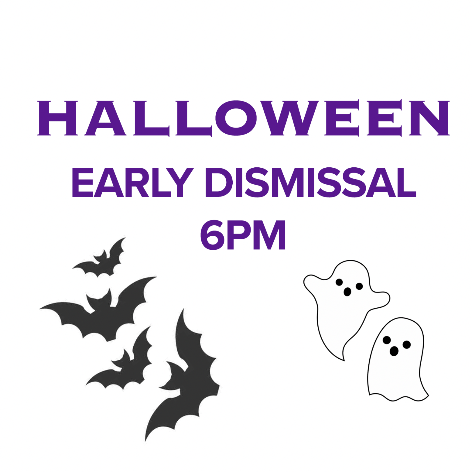 Halloween Early Dismissal